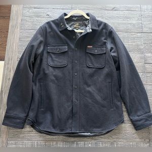 Size Large Dark Seas fleece shacket